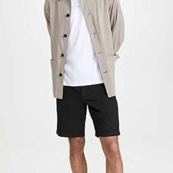 Theory Men's Zaine Sw S Patton Slim Fit Shorts Flat Front YUF Space Size 31 - Picture 2 of 8